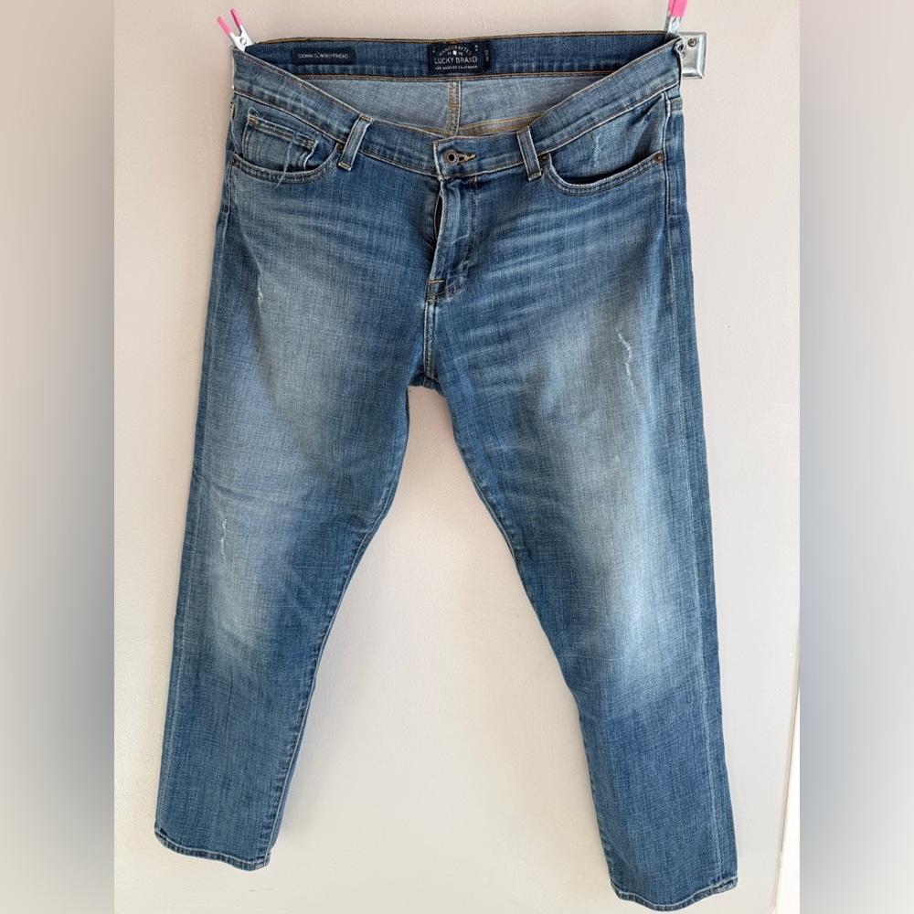 Lucky Brand Sienna Slim Boyfriend Jeans (Size 14/32)